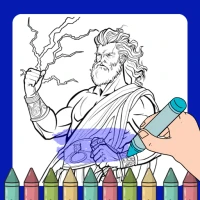 Greek Myth Coloring Book