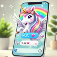 Talking Unicorn - Virtual Chat