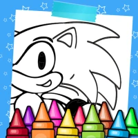 Soni Coloring Super Hedgehogs