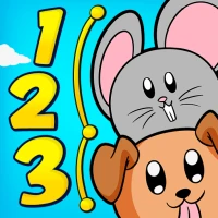 Numbers for kids: 123 Dots