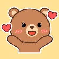 Oh My Bear Cute Stickers