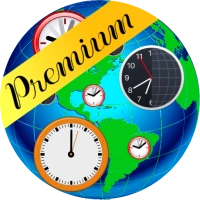 World Clock Time Zones Widget