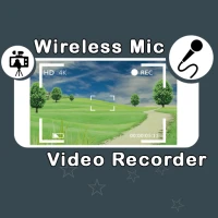 Wireless Mic Video Recorder