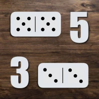 Fives and Threes Dominoes