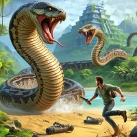 Hungry Anaconda Snake Sim 3D 2